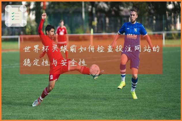 世界杯买球前如何检查投注网站的稳定性与安全性