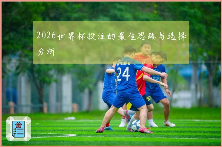 2026世界杯投注的最佳思路与选择分析