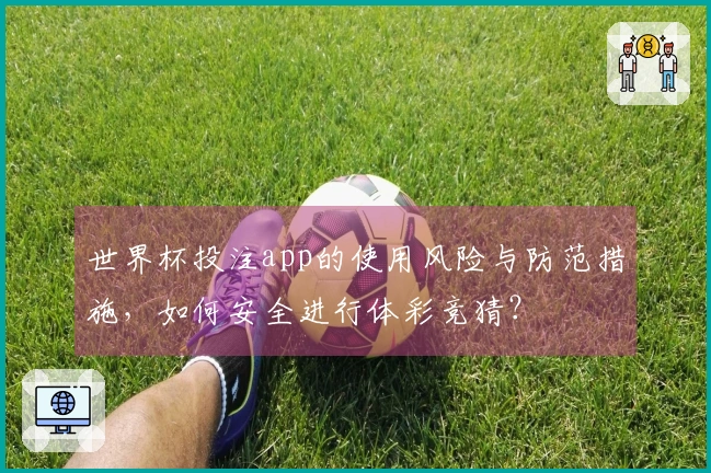 世界杯投注app的使用风险与防范措施，如何安全进行体彩竞猜？